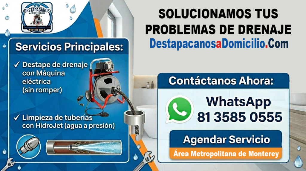 Destapacanos a domicilio